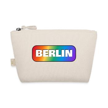 BERLINER REGENBOGEN HAPPY PRIDE - Bio-Täschchen - Natur - Vorne