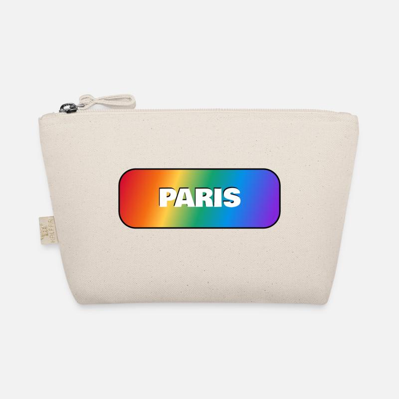 PARIS GAY PRIDE - Bio-Täschchen - Natur