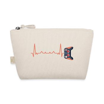 Ecg Heartbeat Video Game Player Gaming Console Pc - Bio-Täschchen - Natur - Vorne