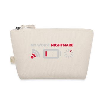 My worst nightmare Logos - Bio-Täschchen - Natur - Vorne