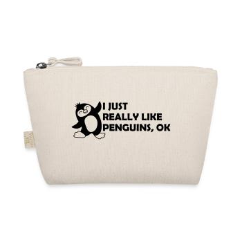 J’aime juste les pingouins - Trousse biologique - nature - Devant