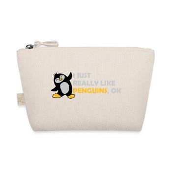 J’aime juste les pingouins - Trousse biologique - nature - Devant