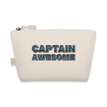 CAPTAIN AWESOME - Bio-Täschchen - Natur - Vorne