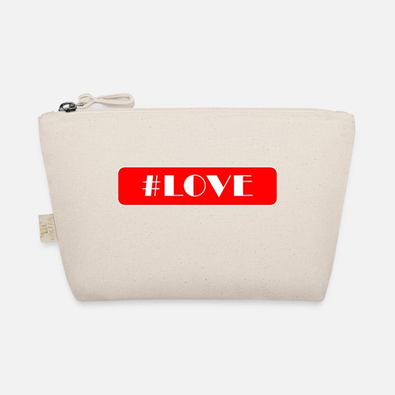 Love statement - Organic Pouch - nature