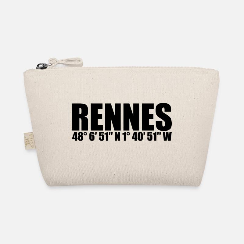 Rennes coordinates Organic Pouch