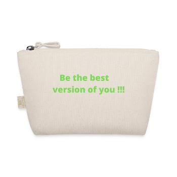 Be the best version of you - Organic Pouch - nature - Front