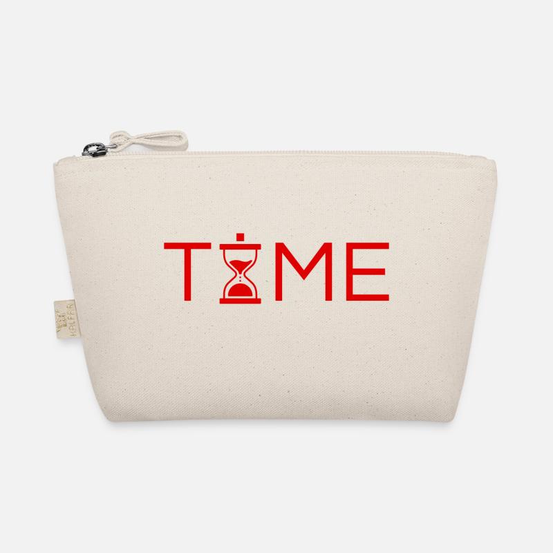 Zeit Zeit Geschenkidee Bio-Täschchen