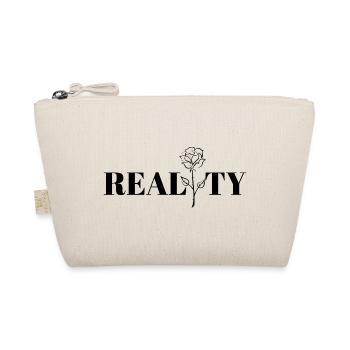 Cooles Design, Realität. - Bio-Täschchen - Natur - Vorne