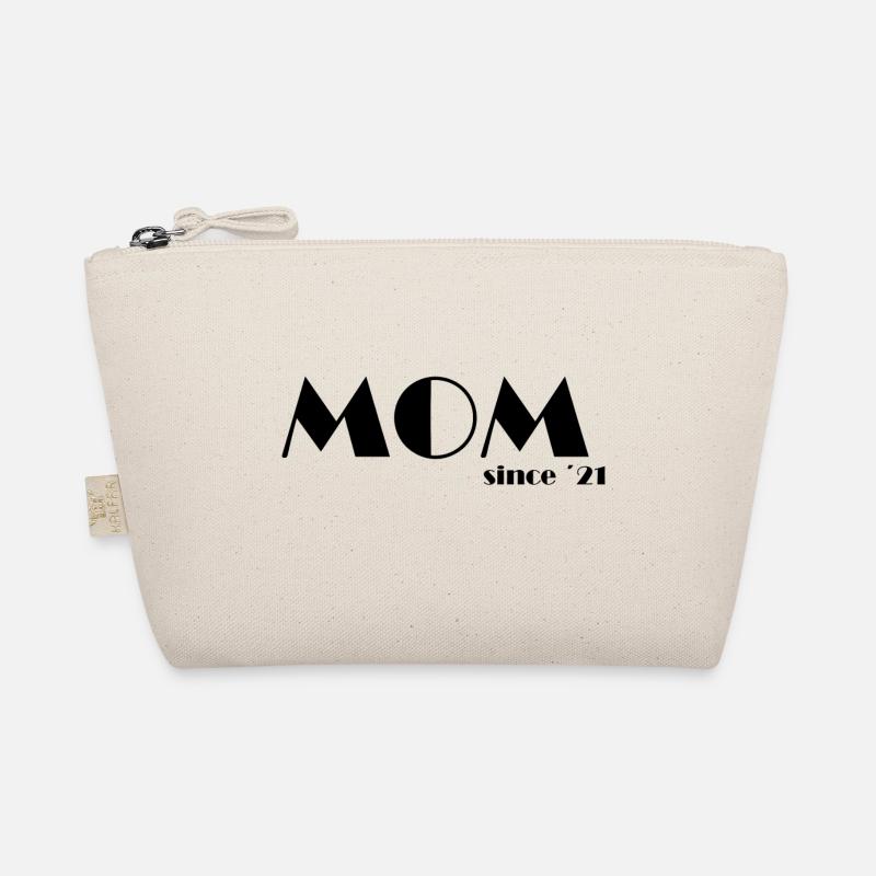 MOM since 21 s - Bio-Täschchen - Natur