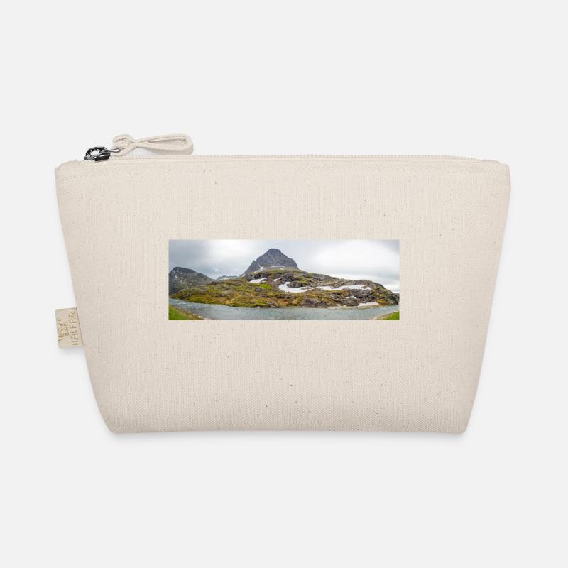 Landscape near Stigfossen water fall at Trollstige Organic Pouch
