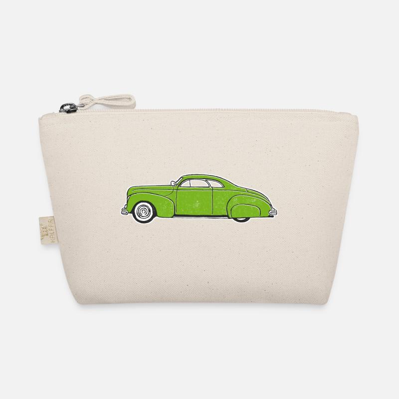 Hot Rod Custom Car vert, design par Mondwinkel Trousse biologique