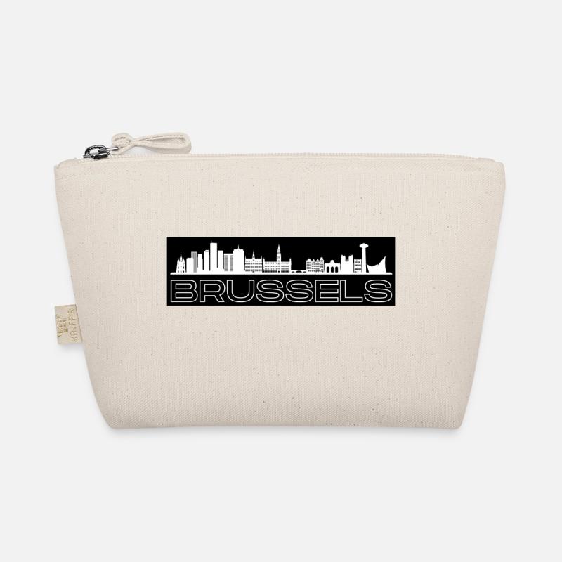 Brussels - with skyline Organic Pouch