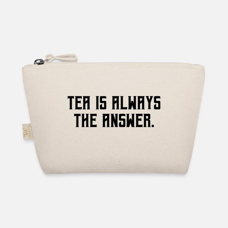 Tea Is Always The Answer Tea Drinking Brewing Cup Bio-Täschchen
