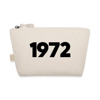 1972 Year of birth - Organic Pouch - nature - Front