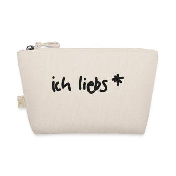 ich liebs - Bio-Täschchen - Natur - Vorne