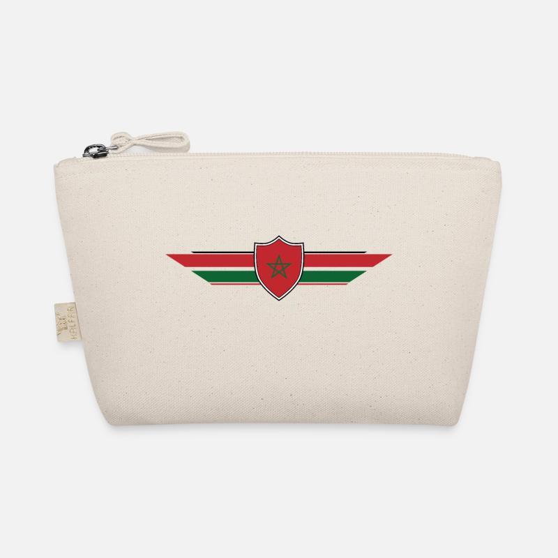 Morocco Fan World Cup - Organic Pouch - nature