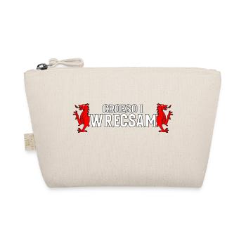 CROESO I WRECSAM - Organic Pouch - nature - Front