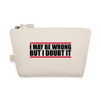 Je peux me tromper - Trousse biologique - nature - Devant