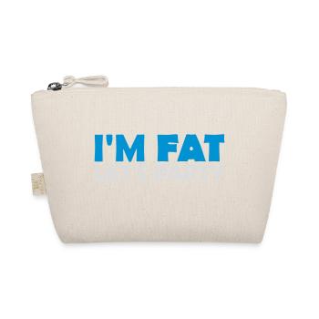 im fat lets party - Bio-Täschchen - Natur - Vorne