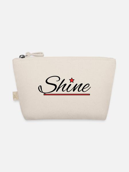 Shine - Bio-Täschchen - Natur - Vorne