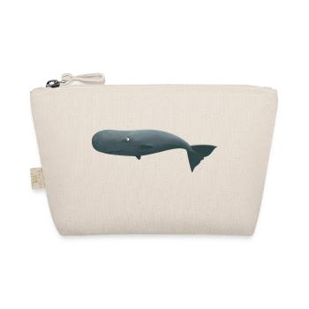The funny sperm whale - Organic Pouch - nature - Front