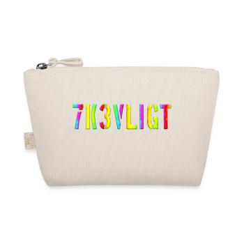 sms chat language fortifications english three 3 three - Organic Pouch - nature - Front