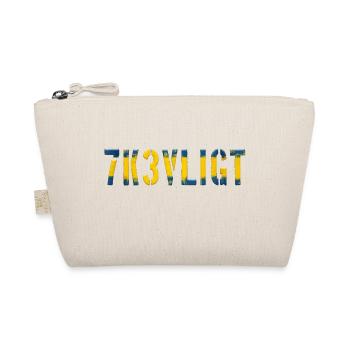 sms chat language fortifications english three 3 three - Organic Pouch - nature - Front