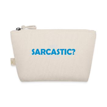 me sarcastic never Zitat - Bio-Täschchen - Natur - Vorne