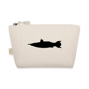 Fantasy submarine, silhouette - Organic Pouch - nature - Front