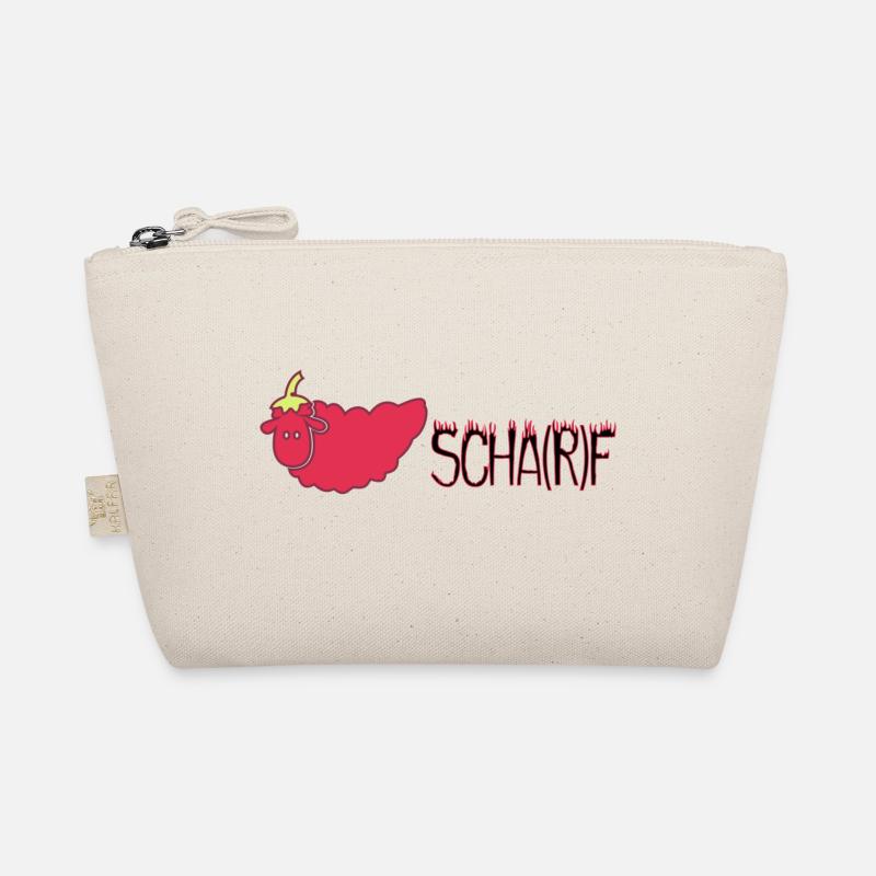 Ein scharfes Schaf - Bio-Täschchen - Natur