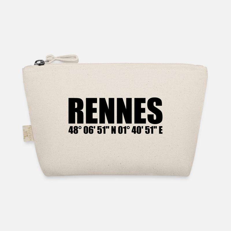 Rennes coordinates Organic Pouch