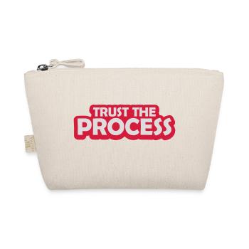 trust the process Quote - Organic Pouch - nature - Front