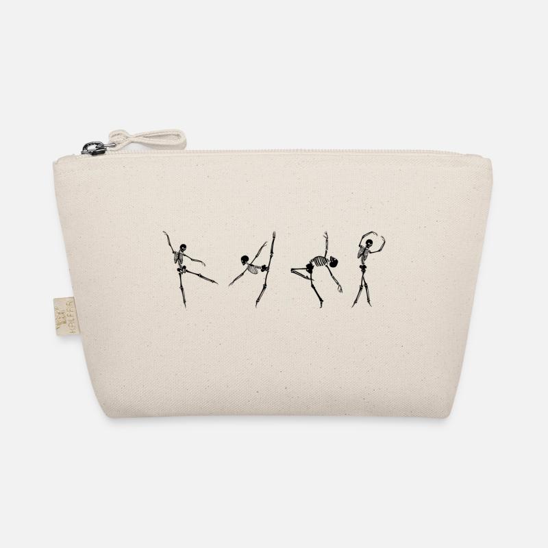 Dancing Skeleton Organic Pouch