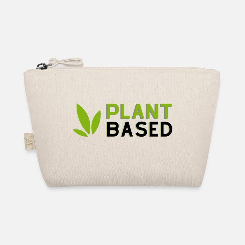 Plant Based Design with Leafs Organic Pouch