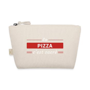 La Pizza, c'est Sacré - Trousse biologique - nature - Devant