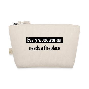 carpenter work tshirts present gift - Bio-Täschchen - Natur - Vorne