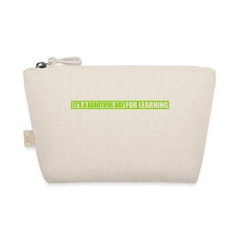 beautiful day for learning - Organic Pouch - nature - Front