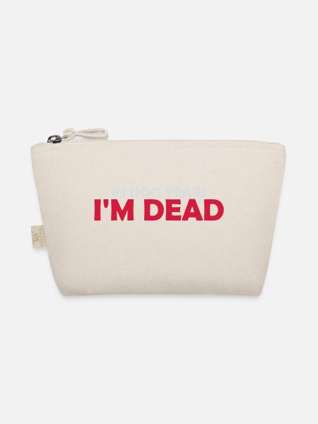 in dog years Dead - Bio-Täschchen - Natur - Vorne