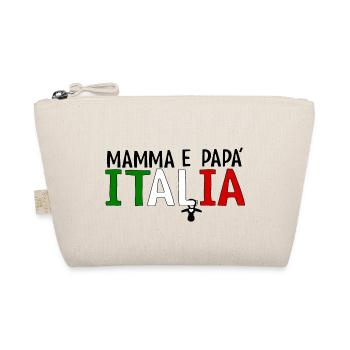 Mamma e papa Italia - Bio-Täschchen - Natur - Vorne