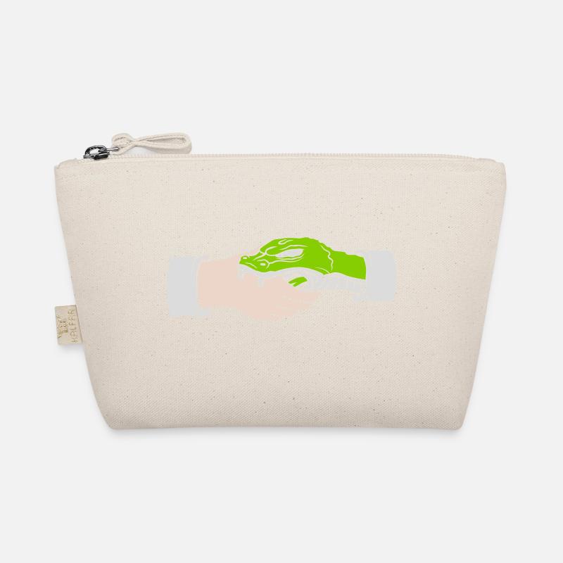 Greeting Handshake Snake Bites Organic Pouch