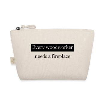 jokes funny carpenter quote carpenter apprentice - Organic Pouch - nature - Front