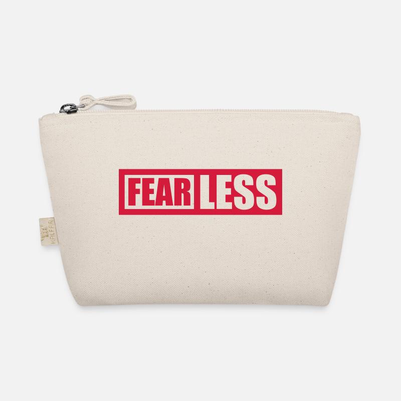 fearless Text Zitat Design Bio-Täschchen