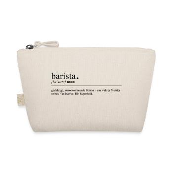 Barista - Ein Beruf für wahre Superhelden - Bio-Täschchen - Natur - Vorne
