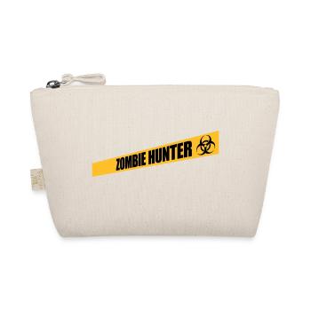 zombie hunter Halloween Zitat - Bio-Täschchen - Natur - Vorne