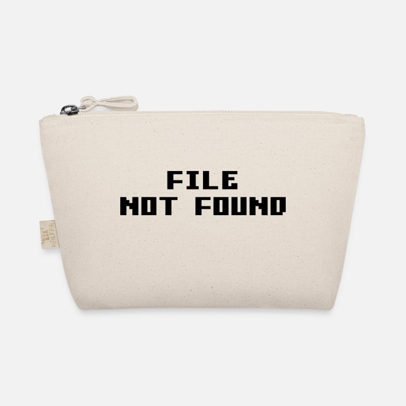 File Not Found Organic Pouch