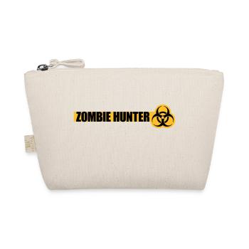 zombie hunter Halloween Zitat - Bio-Täschchen - Natur - Vorne