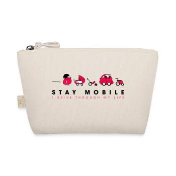 stay mobile - Bio-Täschchen - Natur - Vorne