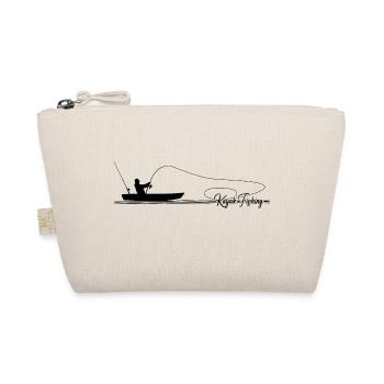 Retro Graphic Kayaking Kayak Canoe Rowing Rower Pa - Bio-Täschchen - Natur - Vorne