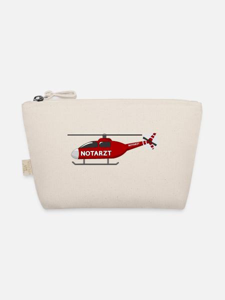 Hubschrauber Notazt - Bio-Täschchen - Natur