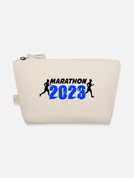 Marathon 2023 - Bio-Täschchen - Natur - Vorne